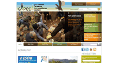Desktop Screenshot of gepec.cat